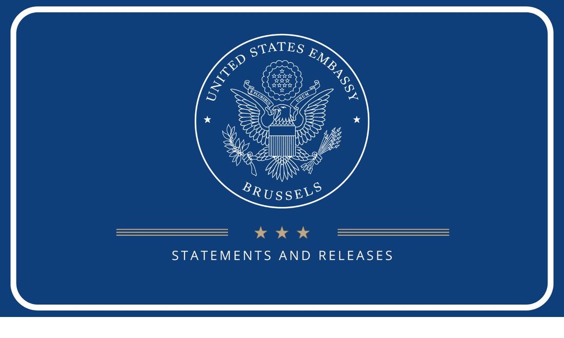 Image du post de @USAmbToBelgium