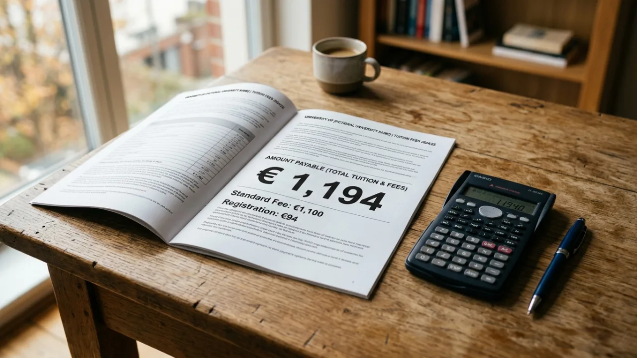 Illustration : Minerval à 1.194 € dans le supérieur belge : une facture bradée qui en cache une bien plus lourde
