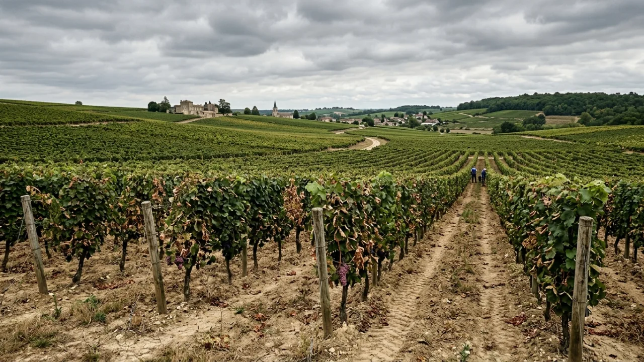 Illustration : La production de vin en France frôle son plus bas niveau depuis 70 ans
