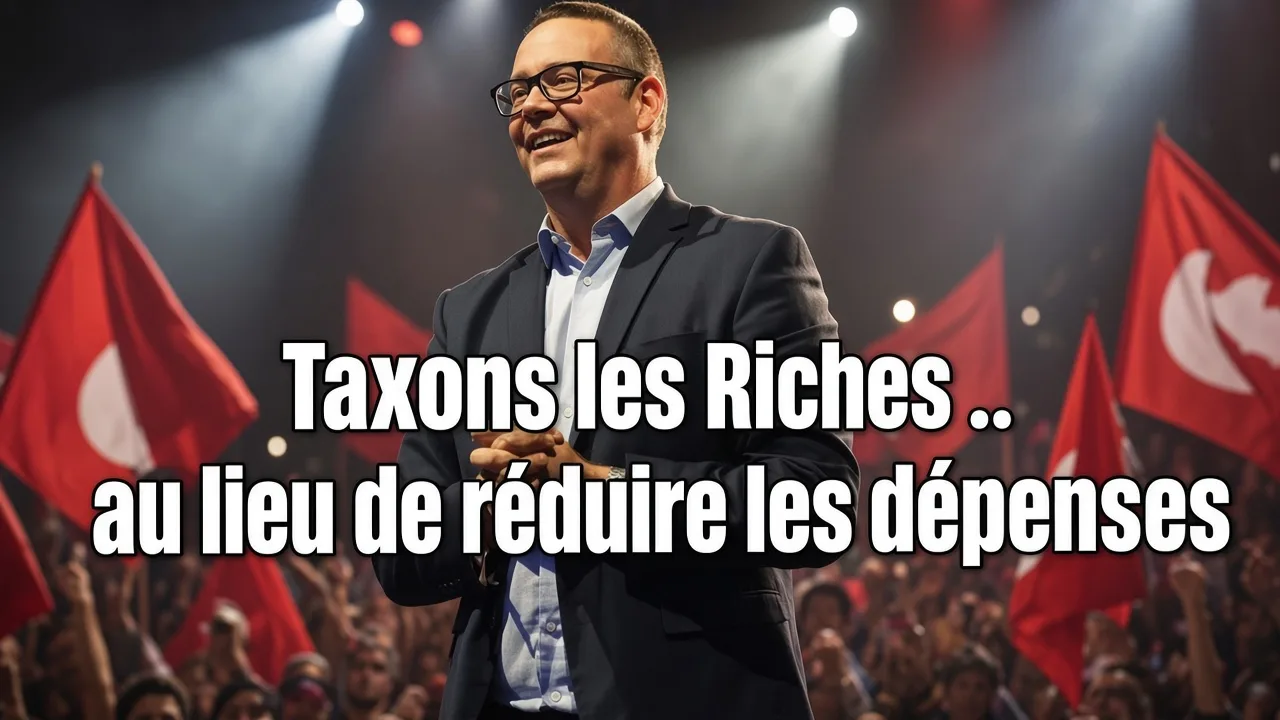Illustration : Raoul Hedebouw propose une taxe sur les millionnaires pour restaurer le pouvoir d'achat en Belgique